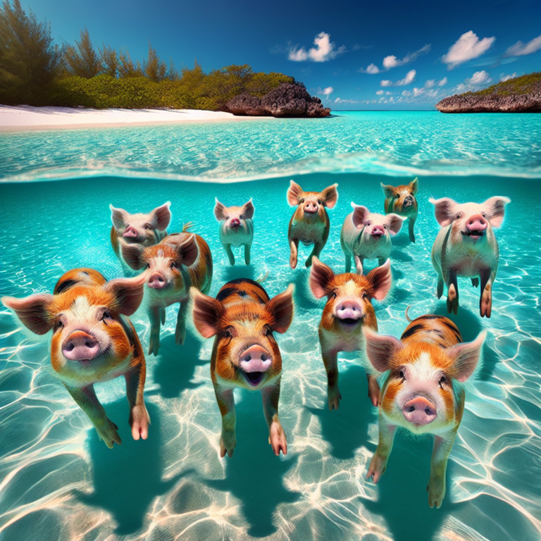 Bahamas Pig Swimming Experiences You Can’t Miss!